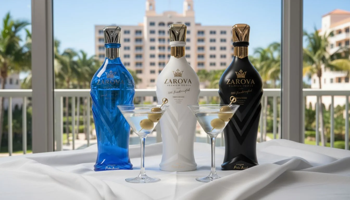 Zarova Black, Zarova Vodka, Galería