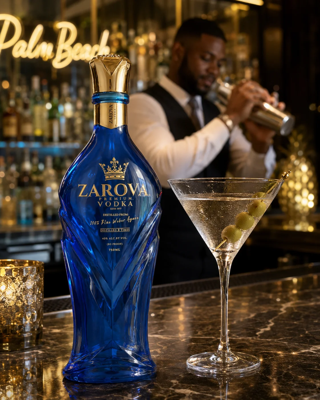Zarova Blue, Zarova Vodka, Galería