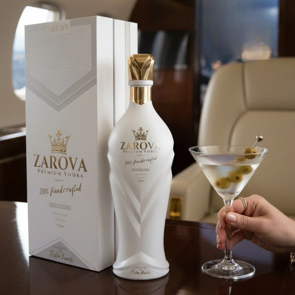 Zarova White, Zarova Vodka, Galería