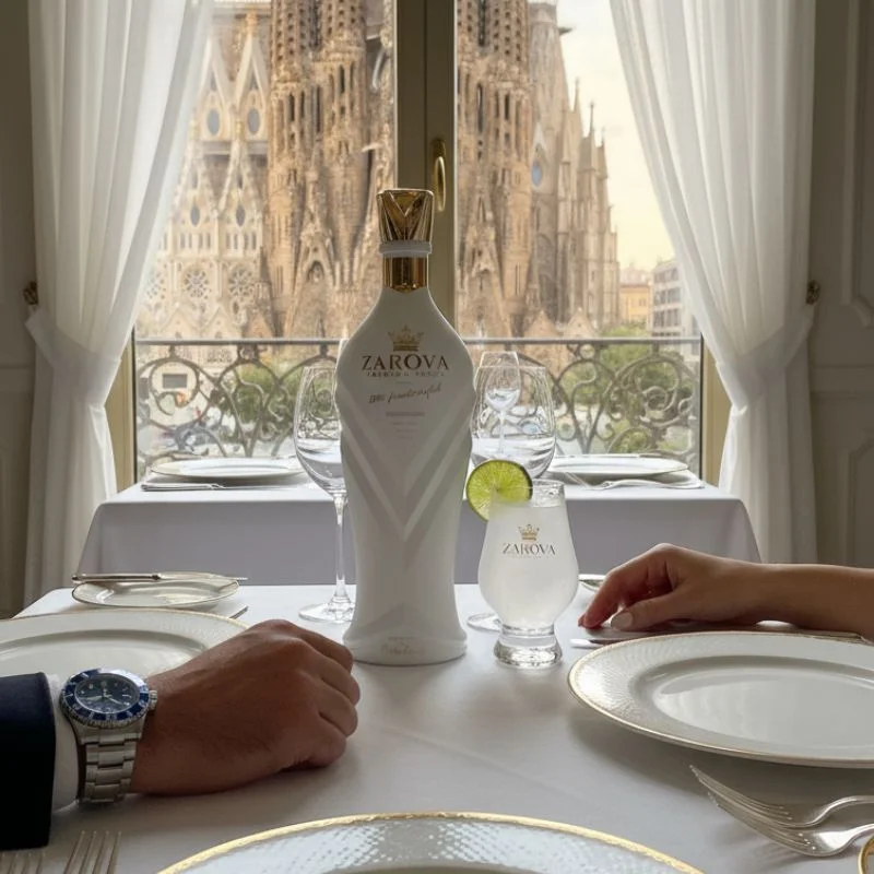 Zarova White, Zarova Vodka, Galería