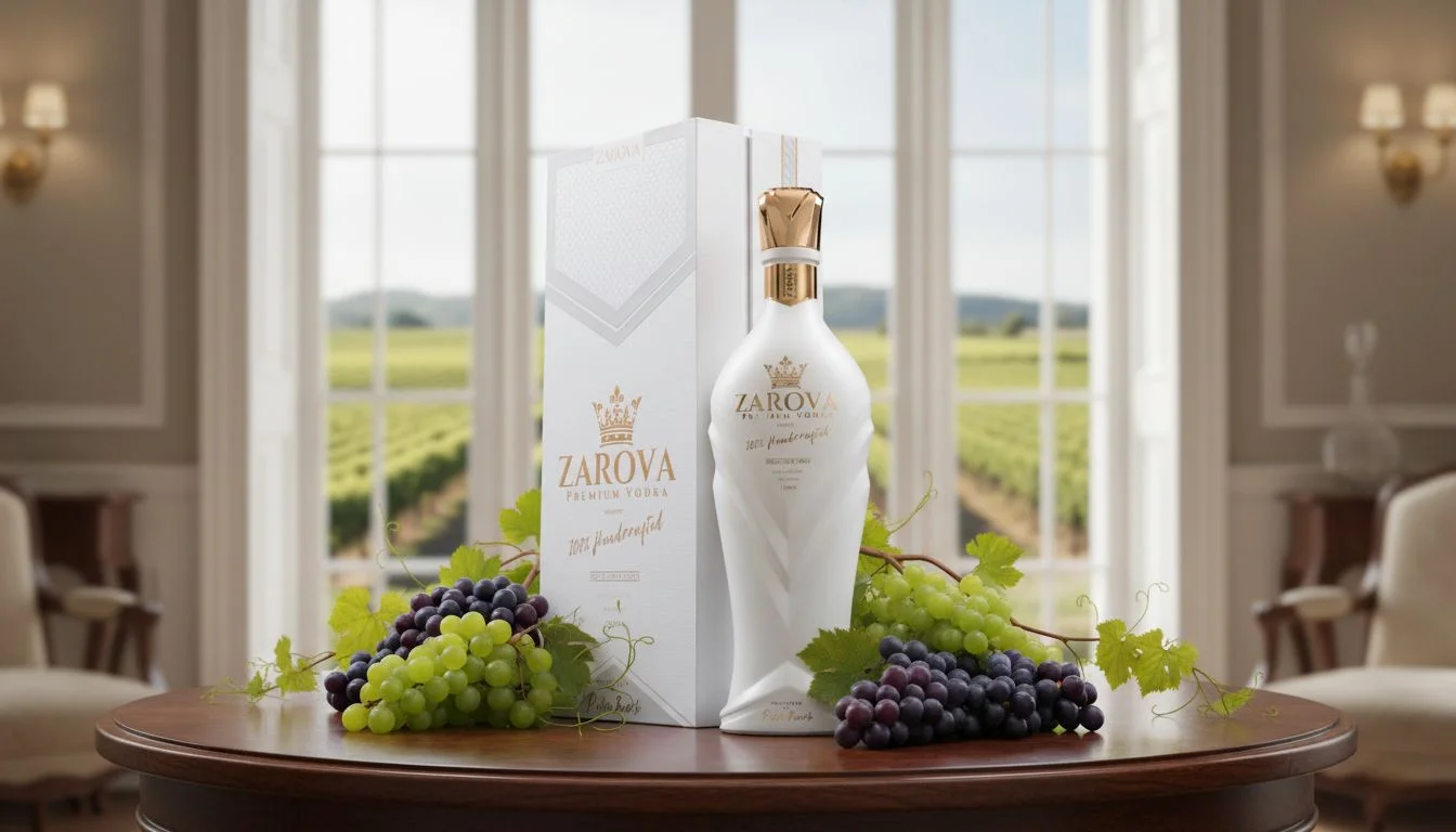 Zarova White, Zarova Vodka, Galería